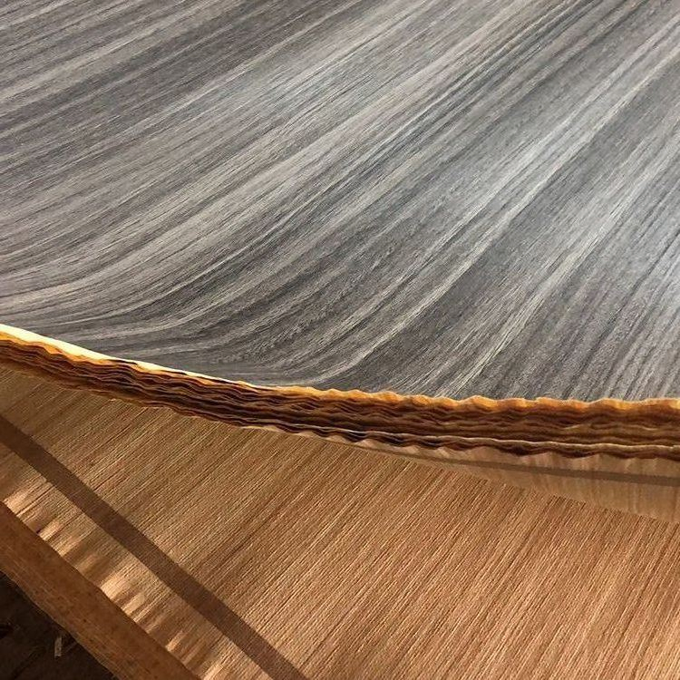 Changyuan Decoration Material Wood Veneer Ecological Board Natural Laminated Melamine Pattern Molded Panel Veneer Decoration Materials