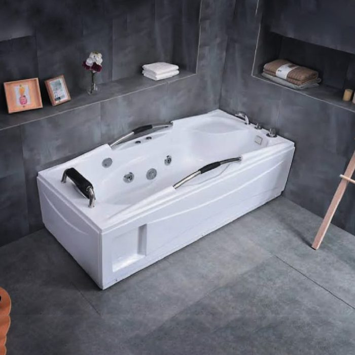 Прямоугольная ванна Air Bubble с гидромассажем и джакузи