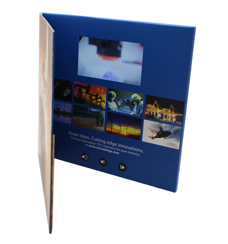Newest Most Popular Festival 4.3inch LCD Screen Video Card