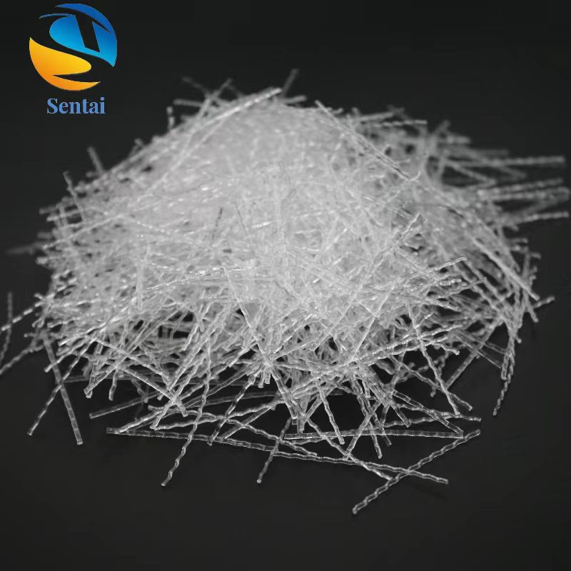 3-12mm Polypropylene Fiber Cement Concrete Mortar Engineering Road Crack Resistance Fiber Polypropylene Fiber