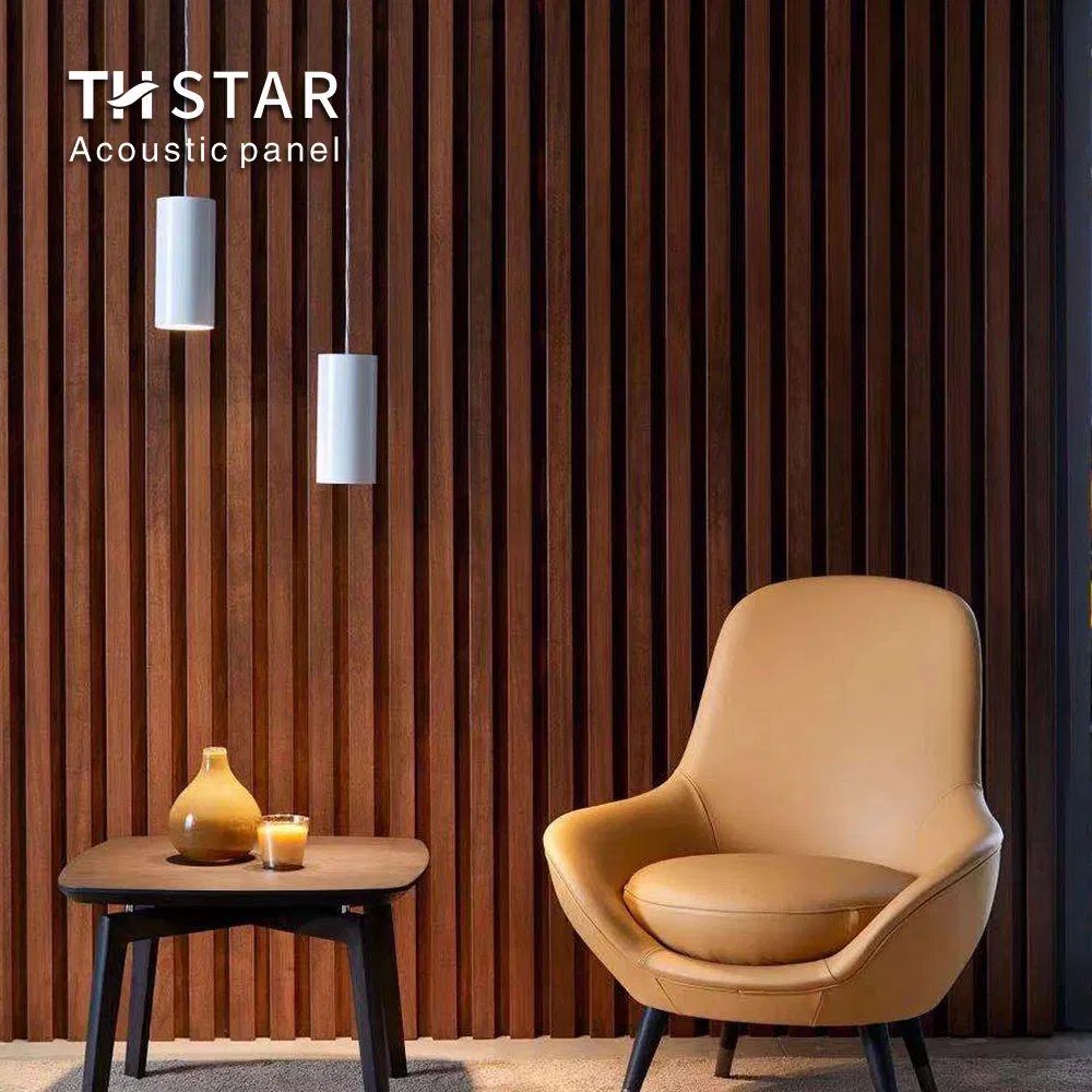 Euroyal Customized Decorative Wood Veneer Polyester Fiber Panel