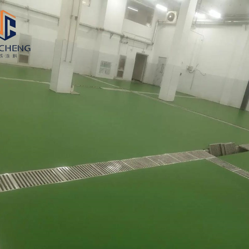 Resistant to Chemicals, Four-Component High-Strength Polyurethane and Cementitious Based