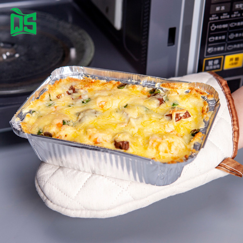 Premium Quality Cooking Aluminium Foil Tray with Lid Baking Aluminium Foil Plate