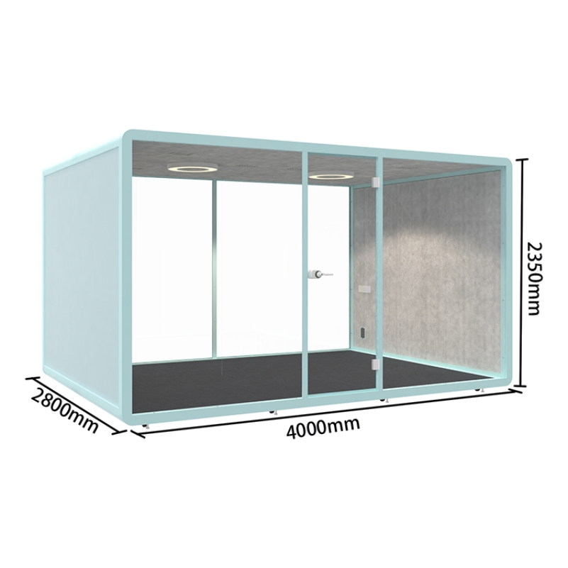 Acoustic Silence Booth for Libraries with Patented Design and High Density Panels