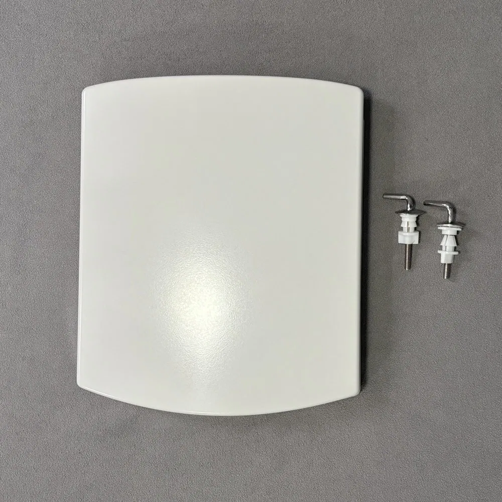 with Stainless Steel Hinge Non Slow Close Square Toilet Seat Cover Duroplast UF Wc Seat