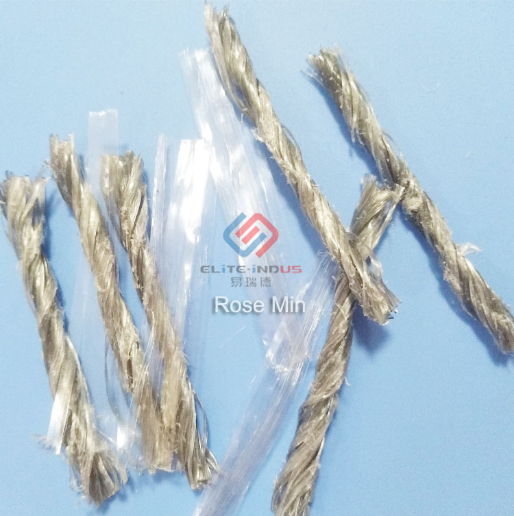 High Quality Polypropylene Macrofiber Used to Instead of Steel Fiber