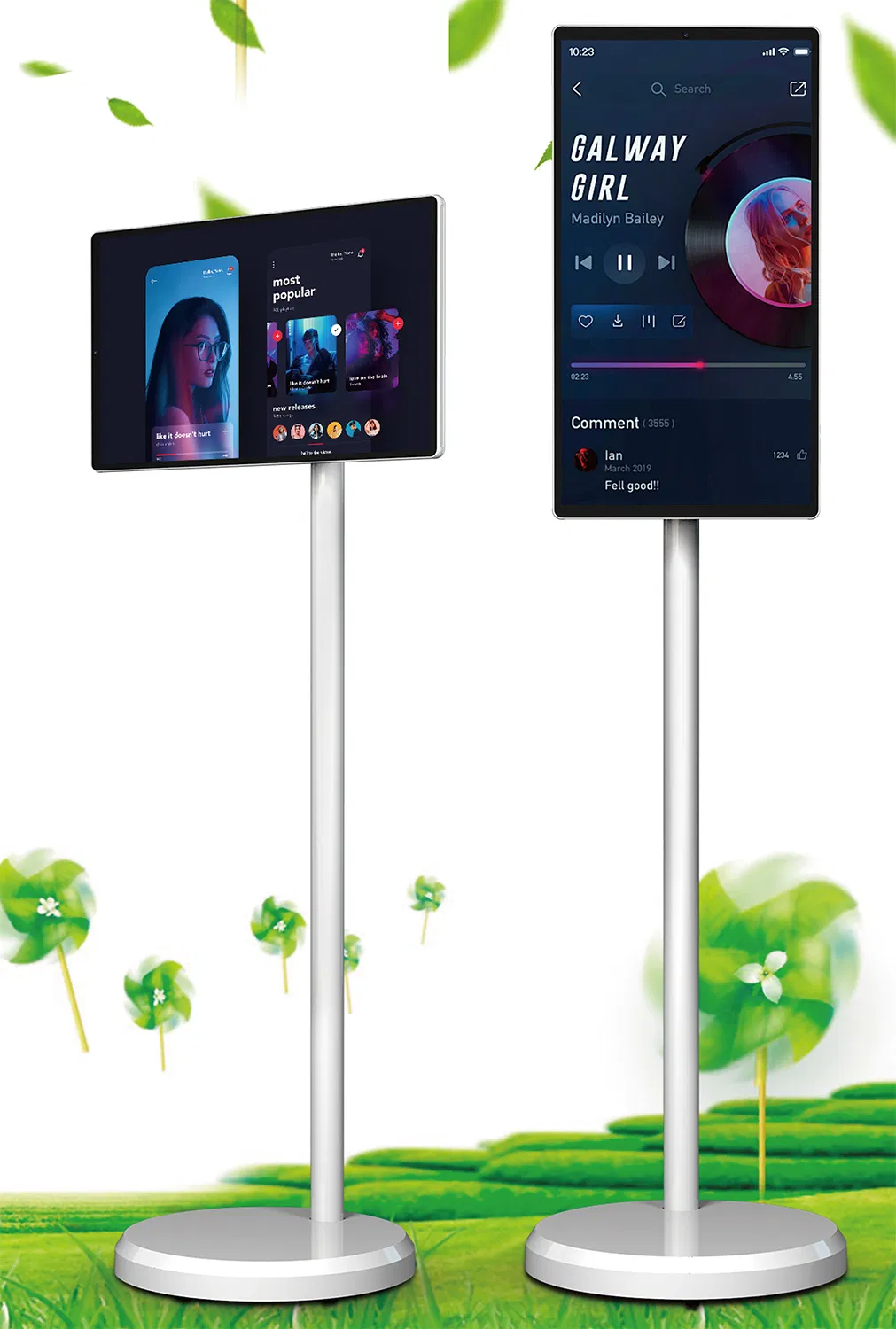 Портативный монитор Igmic WiFi 21.5 дюймов с Android и камерой