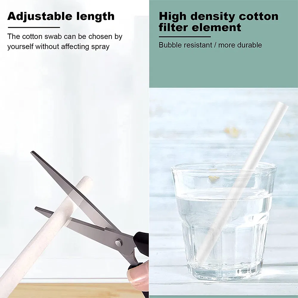 8mm Humidifier Sticks Cotton Sponge Filter Refill Travel Replacement Parts for Cool Mist Humidifier