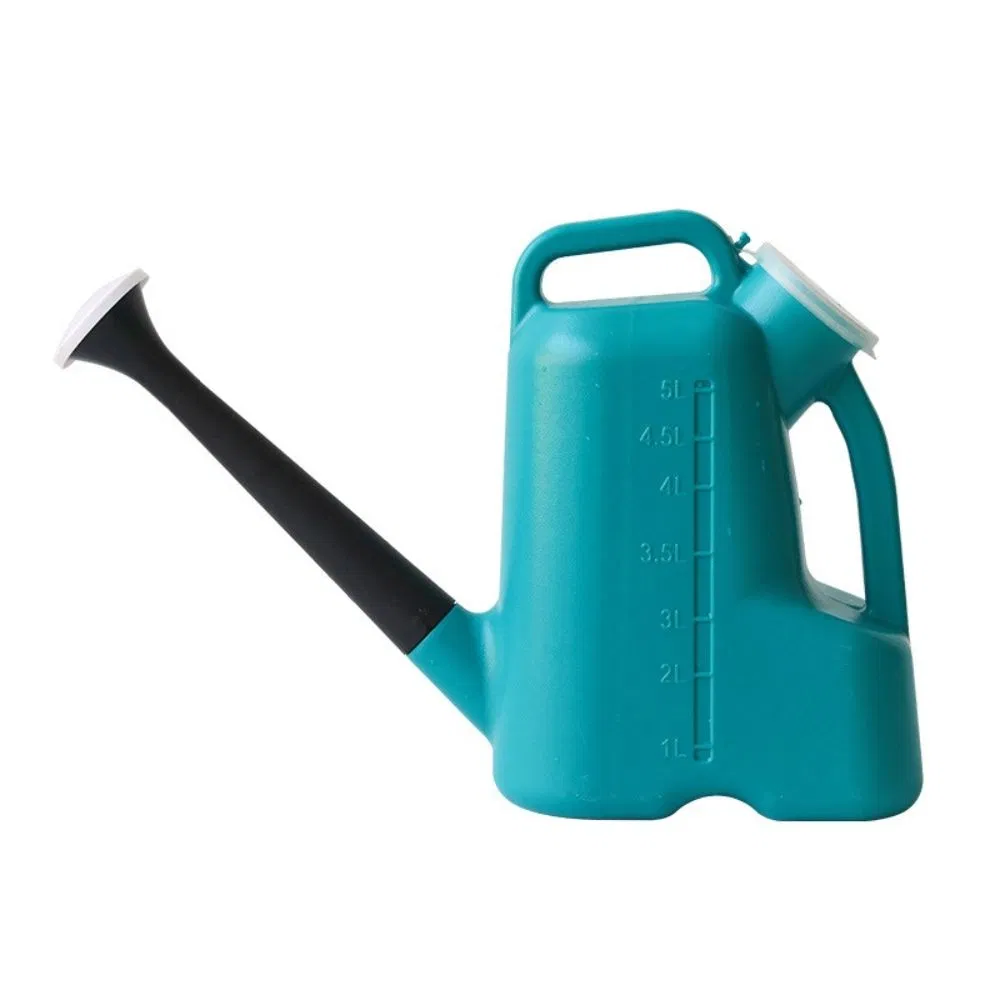 Long Spout Watering Can with Lid Large Capacity Removable Sprinkler Ci24793