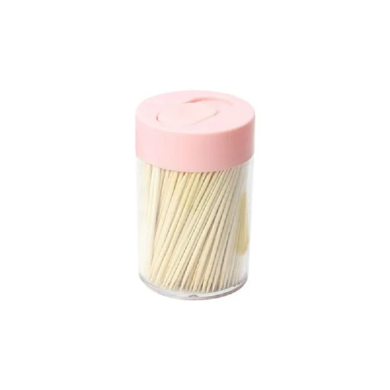 Toothpick 50 Pack Boxed Green No Smell Oral Dental Picks Individual Bamboo Toothpicks Pack