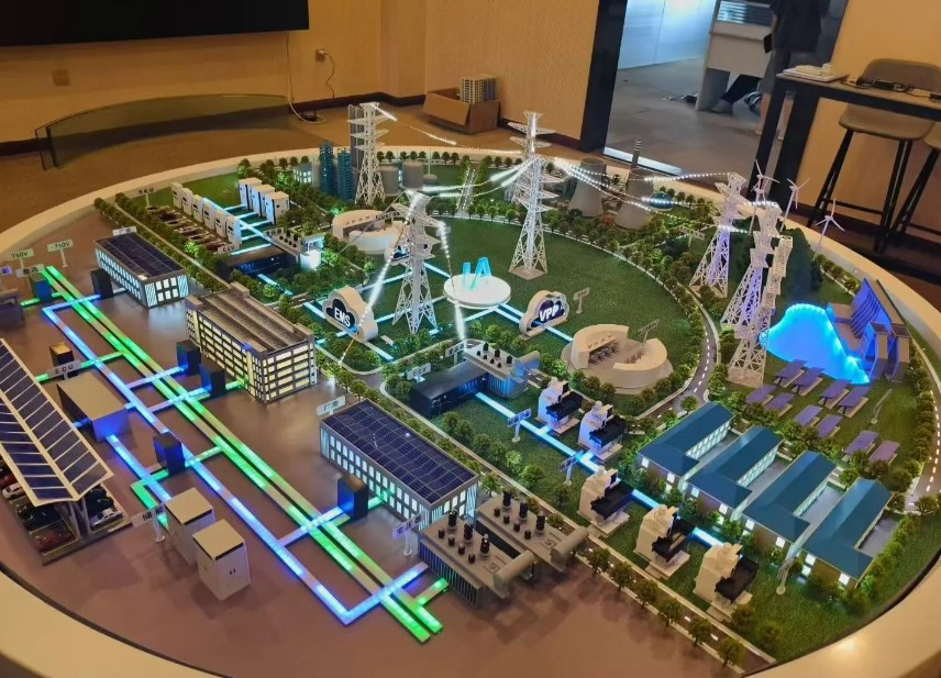 Photovoltaic Building Planning Sand Table Model Industrial Plant Construction Model Making