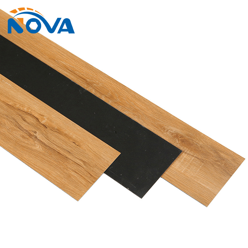 Waterproof Plastic LVT LVP Luxury Floor Tiles Kitchen Backsplash Self Adhesive Vinyl Tile Laminate Wood Floor Vinyl Plank
