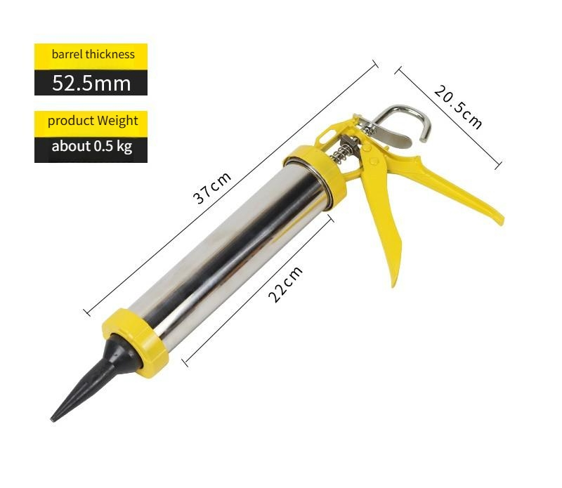 Glass Cement Glue Caulking Gun Upgraded Labor-Saving Silicon Sealant Caulking Gun