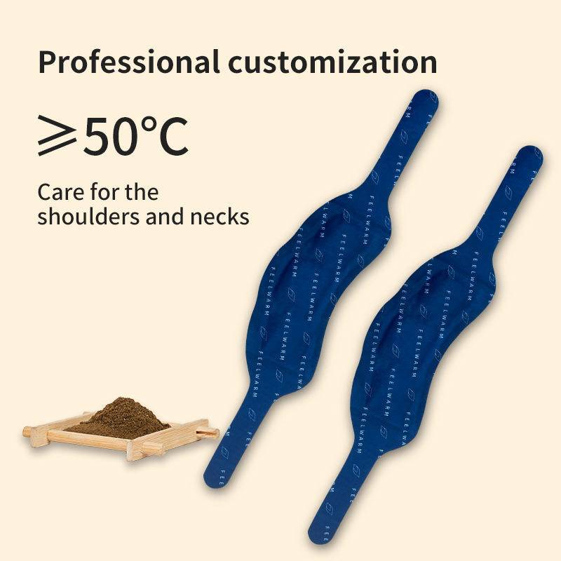 Disposable Relieve Neck Shoulder Pain Heating Patch OEM Heat Warm Self-Heating Neck Patch