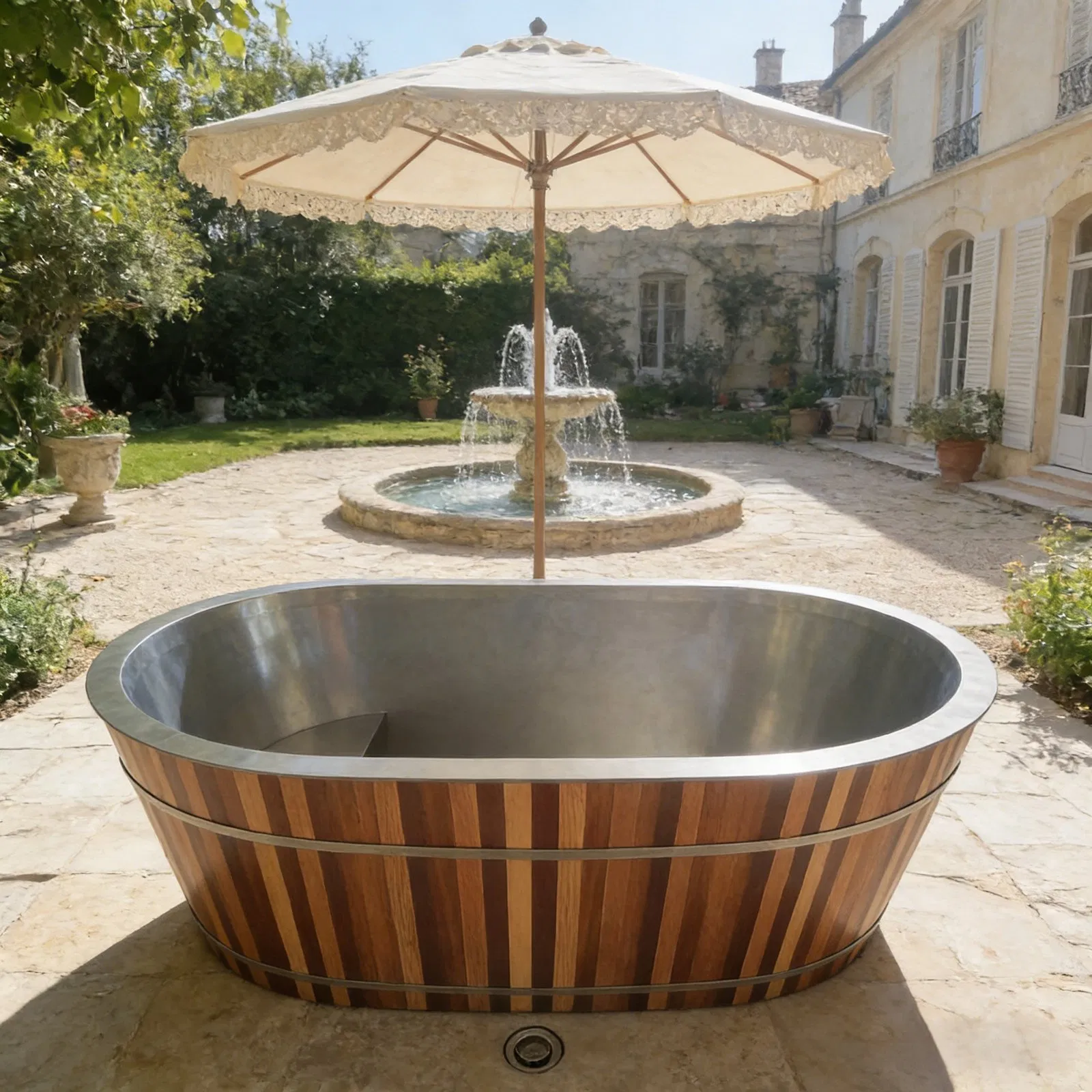 Ванна для ледяных ванн с охладителем и фильтром озона