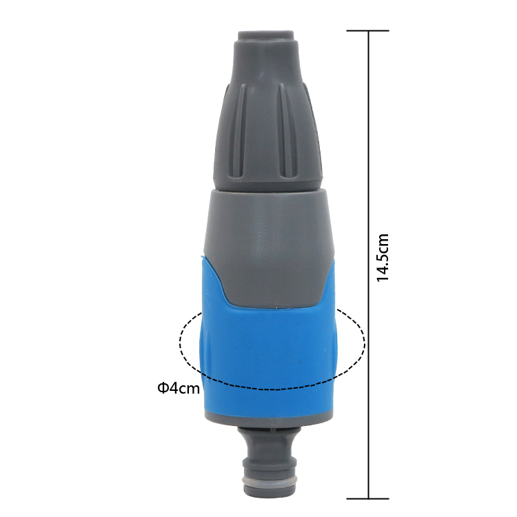Automatic Adjustable 2 Patterns Hose Gun Water Nozzle for Car and Garden