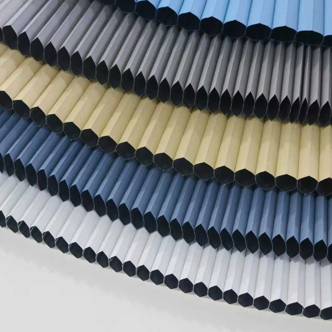 High Quality Aluminium Honeycomb Cordless Honeycomb Blackout Day and Night Blinds Partition Shades & Shutters