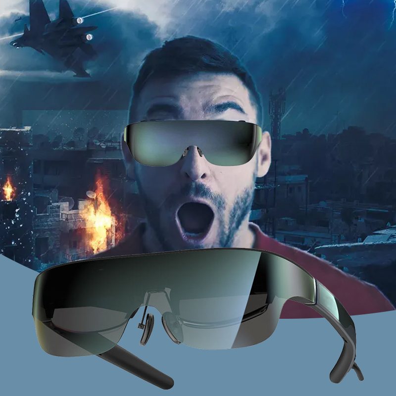 Портативные очки домашнего кинотеатра HD для смартфона