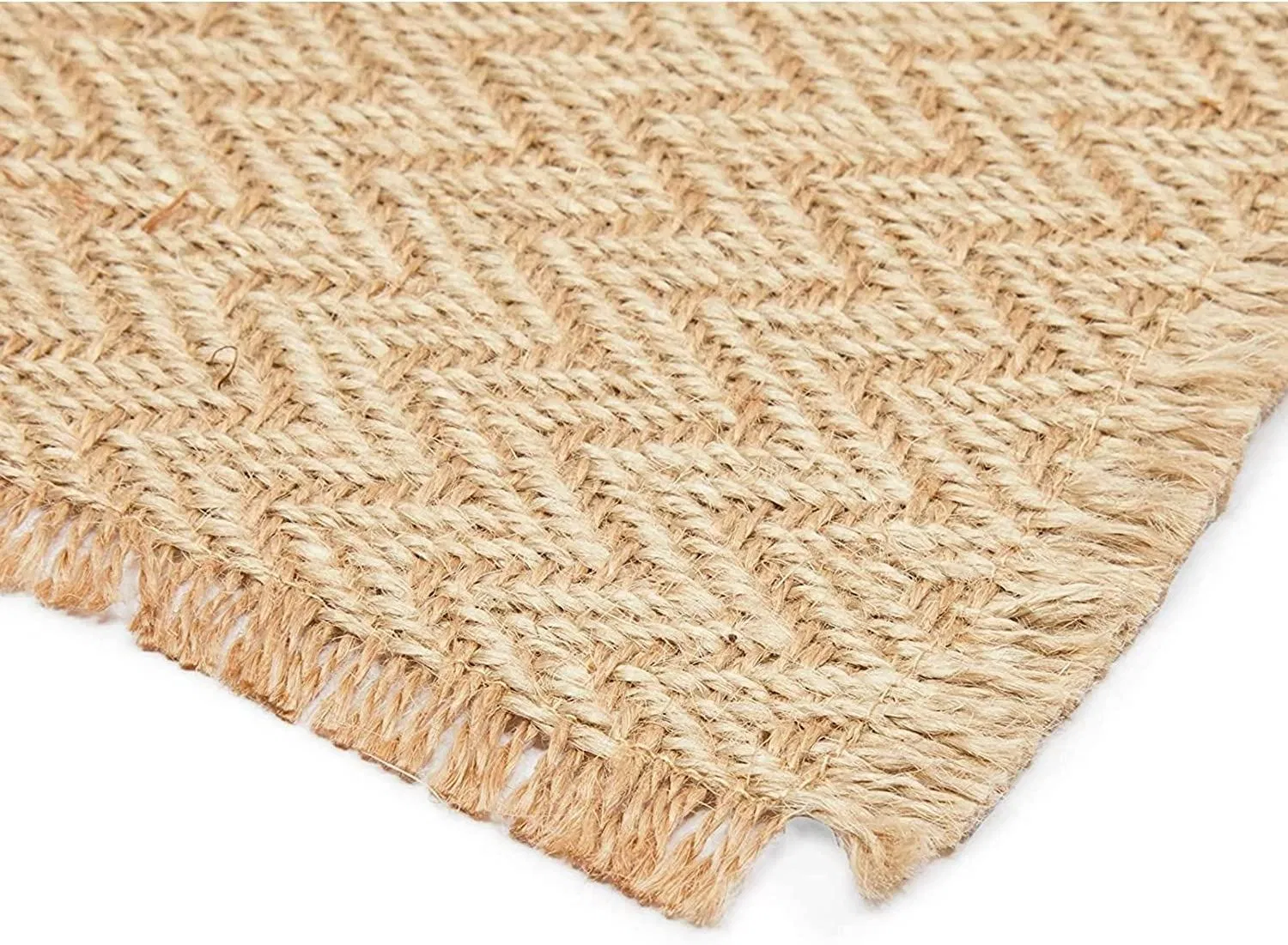 Classic 19\X13\"Woven Jute Placemat Tablmat for Dining Table Enhancing Dinning Ambience