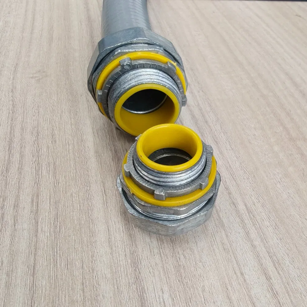 Zinc Die Cast Straight Liquid Tight Connector