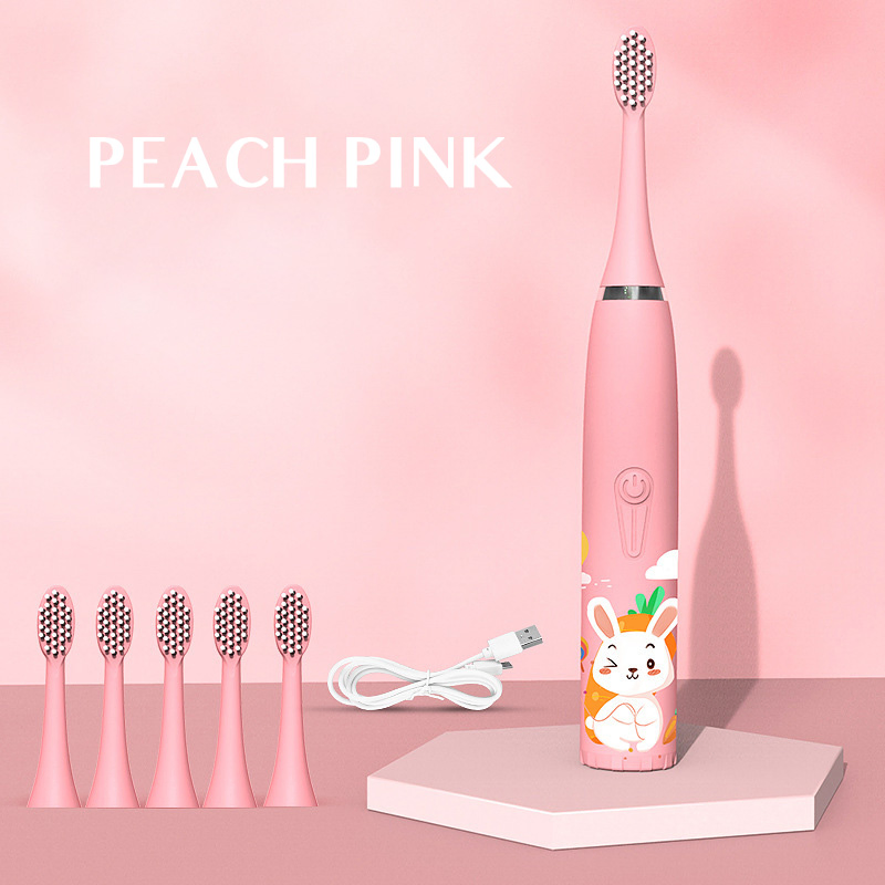 Beautichen Travel Toothbrush Own Brand Cartoon 2023 New Arrival Kids Electric Toothbrush for Teeth Cleaning Electric Toothbrush