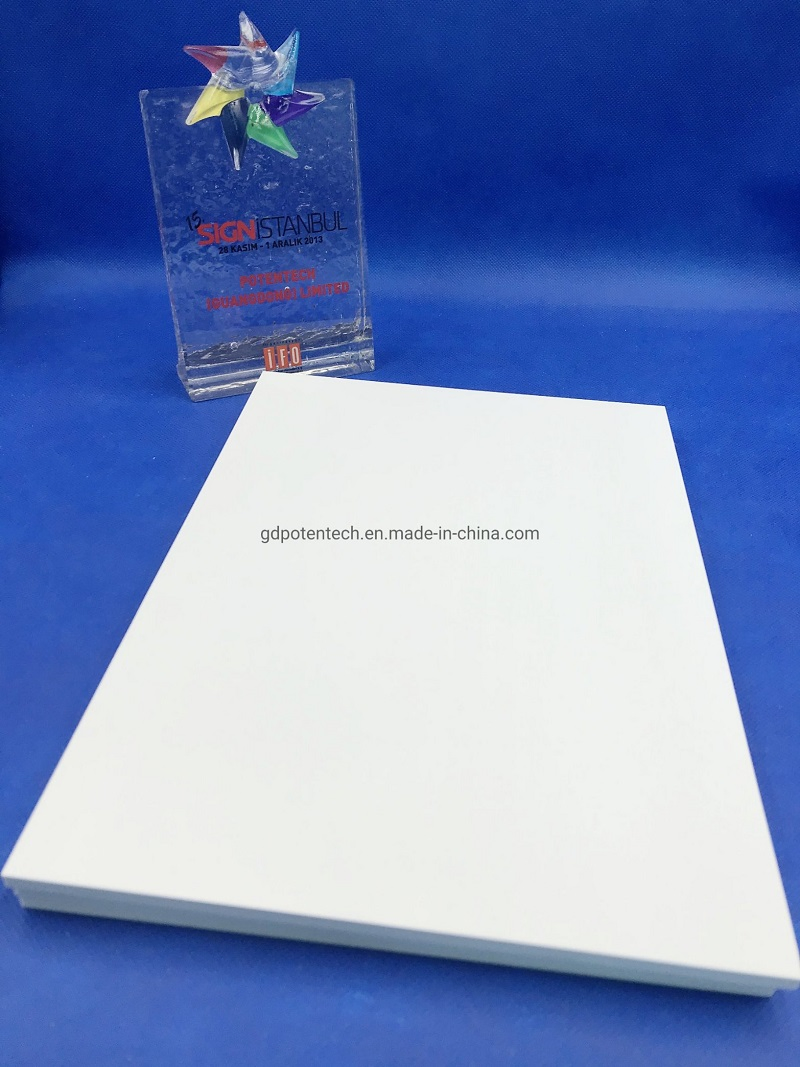 Waterproof Building Material Light Weight PVC Foam Board White Sheet