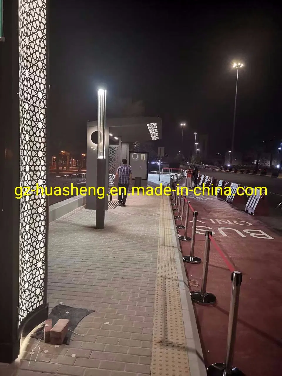 Customized Bus Stop Shelter (HS-BS-S006)