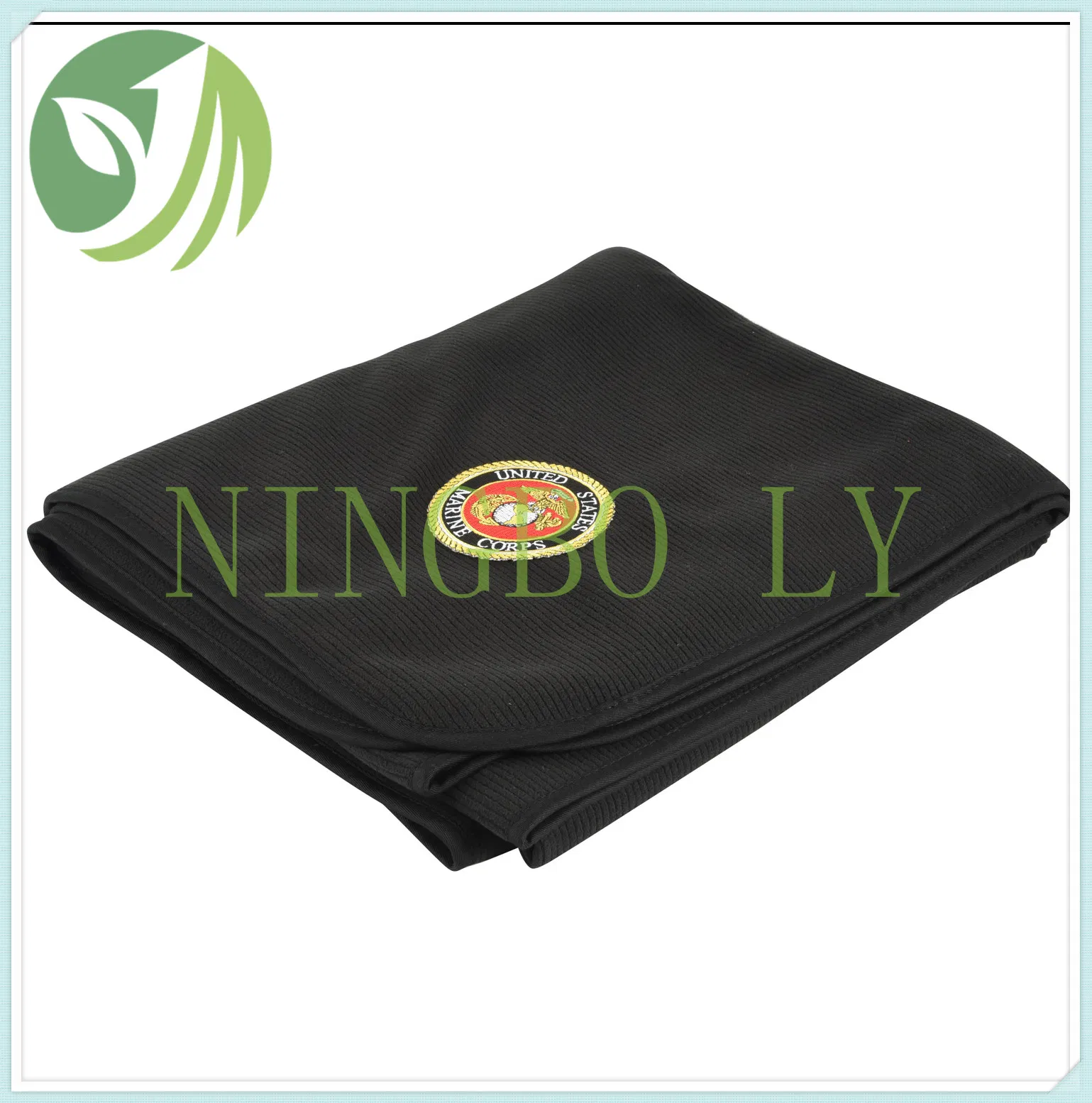Blanket Whith Embroider Double Side Fleece