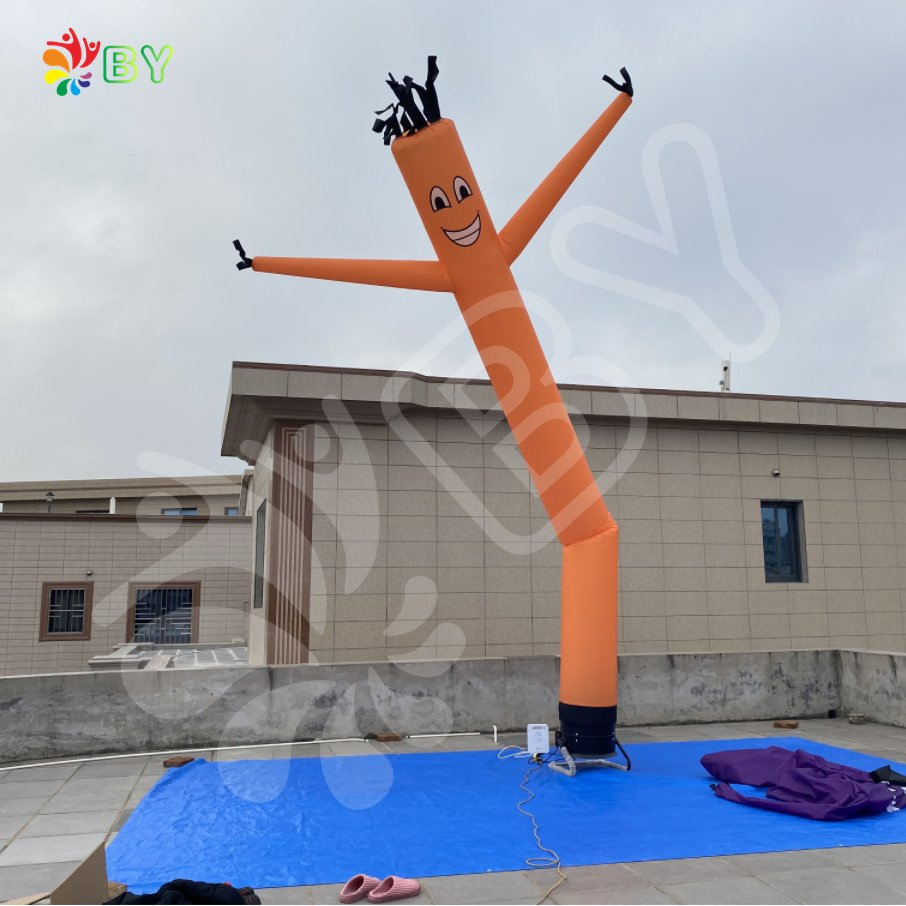Custom Advertising Dummy Air Tube Man Outdoor Sports Inflatable Clown Advertising Inflatable Sky Dancer