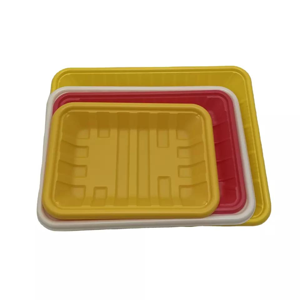Sustainable PLA Disposable Trays for Fresh Meat, Fruits, and Veggies