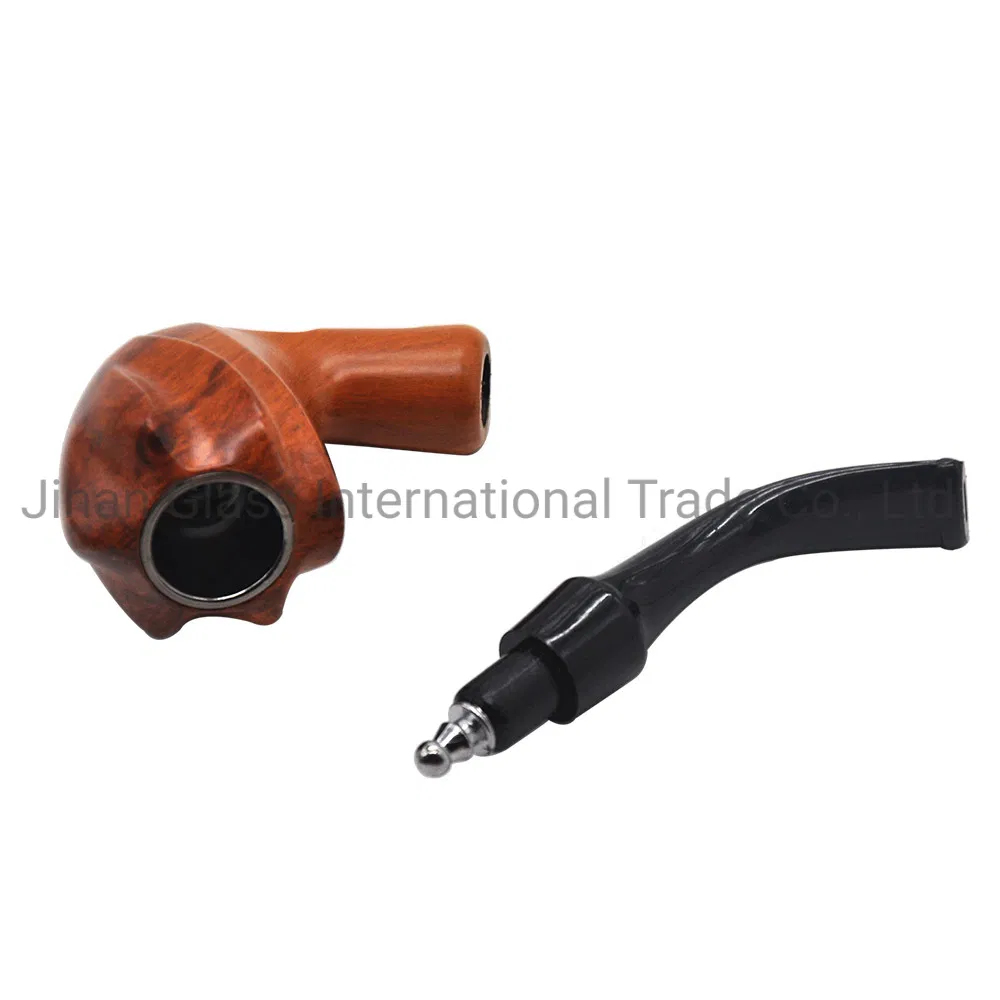 New Durable Wooden Enchase Smoking Pipe Tobacco Cigarettes Cigar Pipes Gift