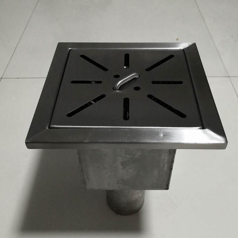 High Quality 304 Stainless Steel Floor Drain Cover for Flat Roofs