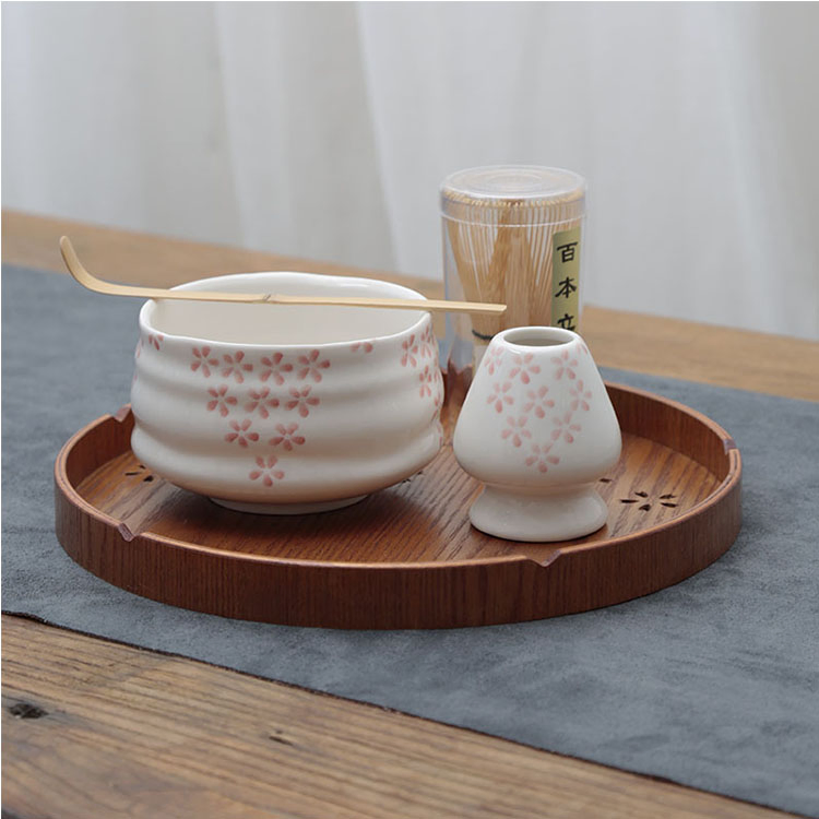 Hot-Selling Amazon Matcha Accessory Set Including Bamboo Whisk Customized Matcha Whisk Chasen with Craft Paper Box
