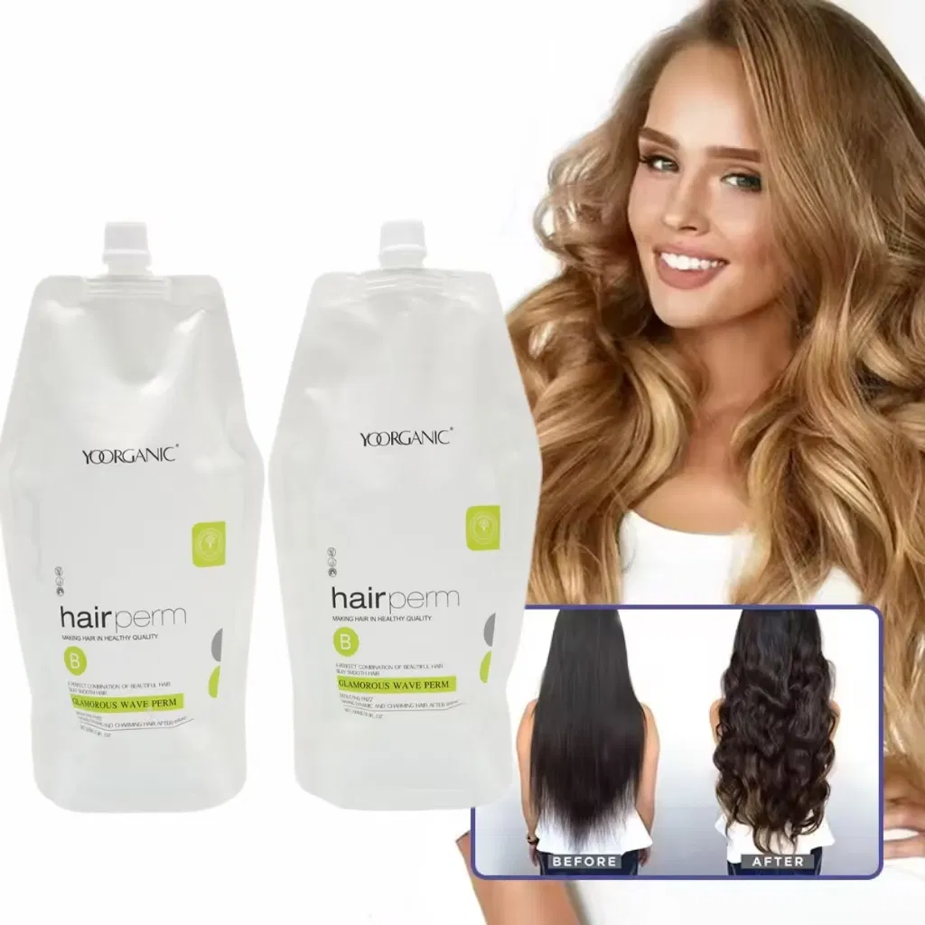 Hot and Cold Korea Quality Permanent Keratin Rebond Straightening/Wave Cream Perm Lotion for Professional Salon