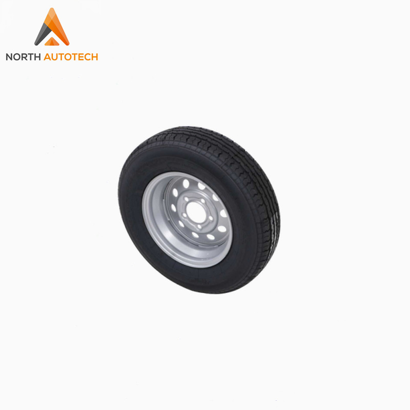 13" 6-слойная радиальная шина для прицепа ST 175/80R13 5x4.5 (Silver Mod)
