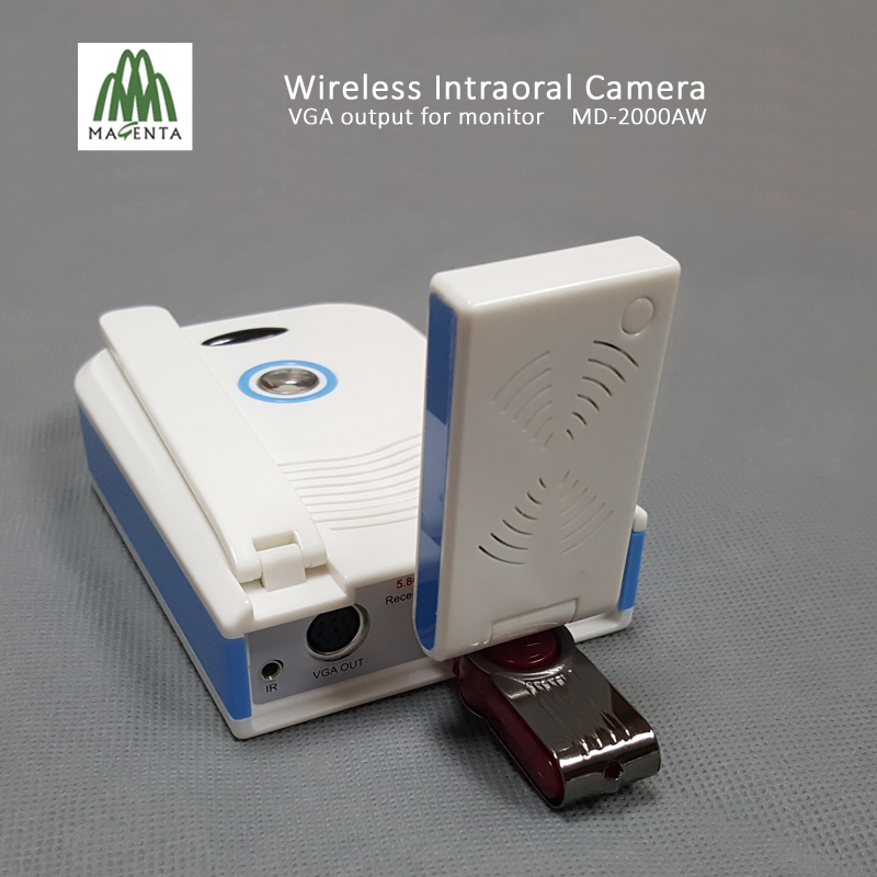 Professional Grade Wireless VGA Dental Camera for Monitor Intraoral Examinations