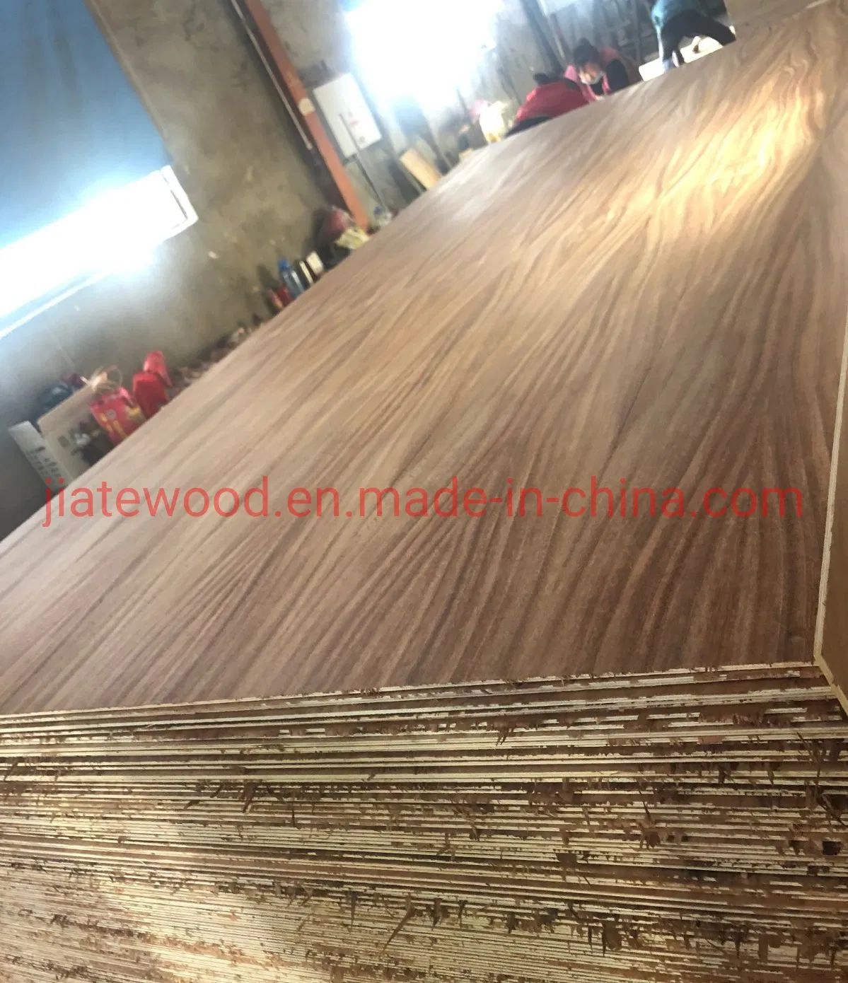 Red Oak, Parota, Black Walnut, Tzalam Triplay, Plywood, 1220*2440*18mm for Mexcio Market