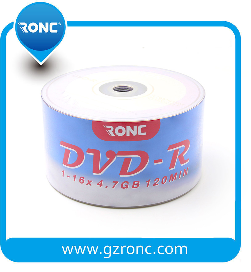 DVD-R диски Grade A, 4.7 ГБ, 16x
