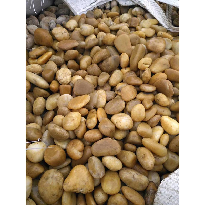 Muti Color Yellow/White/Grey/Red River Stone Pebble for Outdoor Decoration Garden Landscaping Price