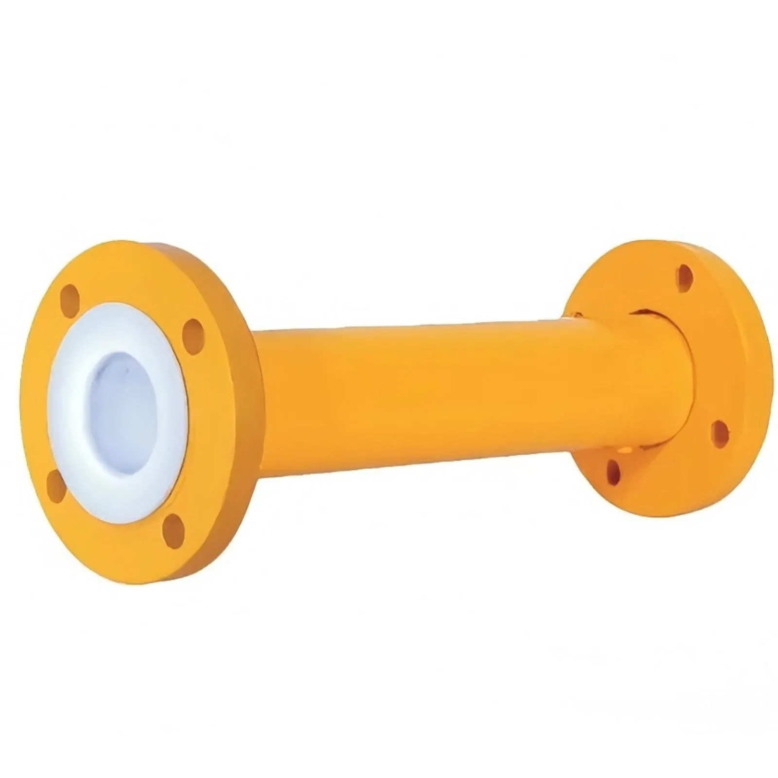PTFE Lined Pipe with Flange