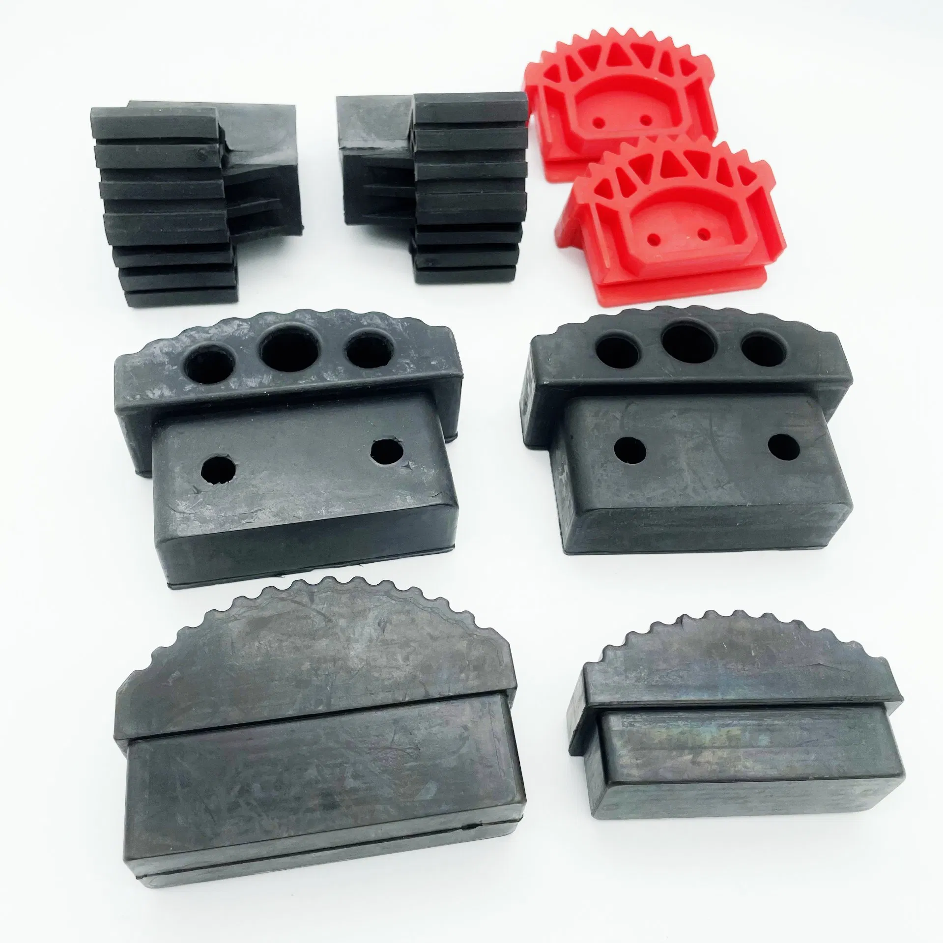Non-Slip Heavy-Duty Rubber Ladder Shoes Replacement Ladder Rubber Feet for Tube
