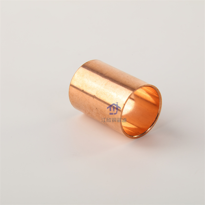 High-Quality Brass Reducing Coupling Copper Press Tee Elbow for Water Heating System
