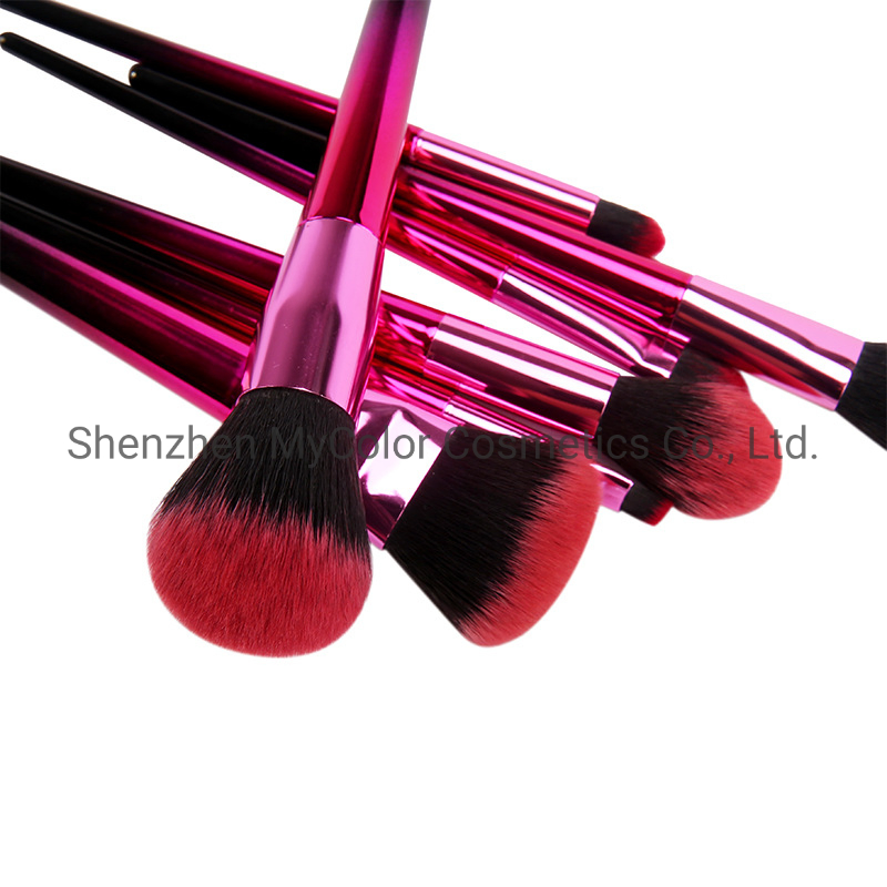Unicorn Make up Brushes 7PCS Plating Makeup Brush Set Gradient Cosmetics Brush