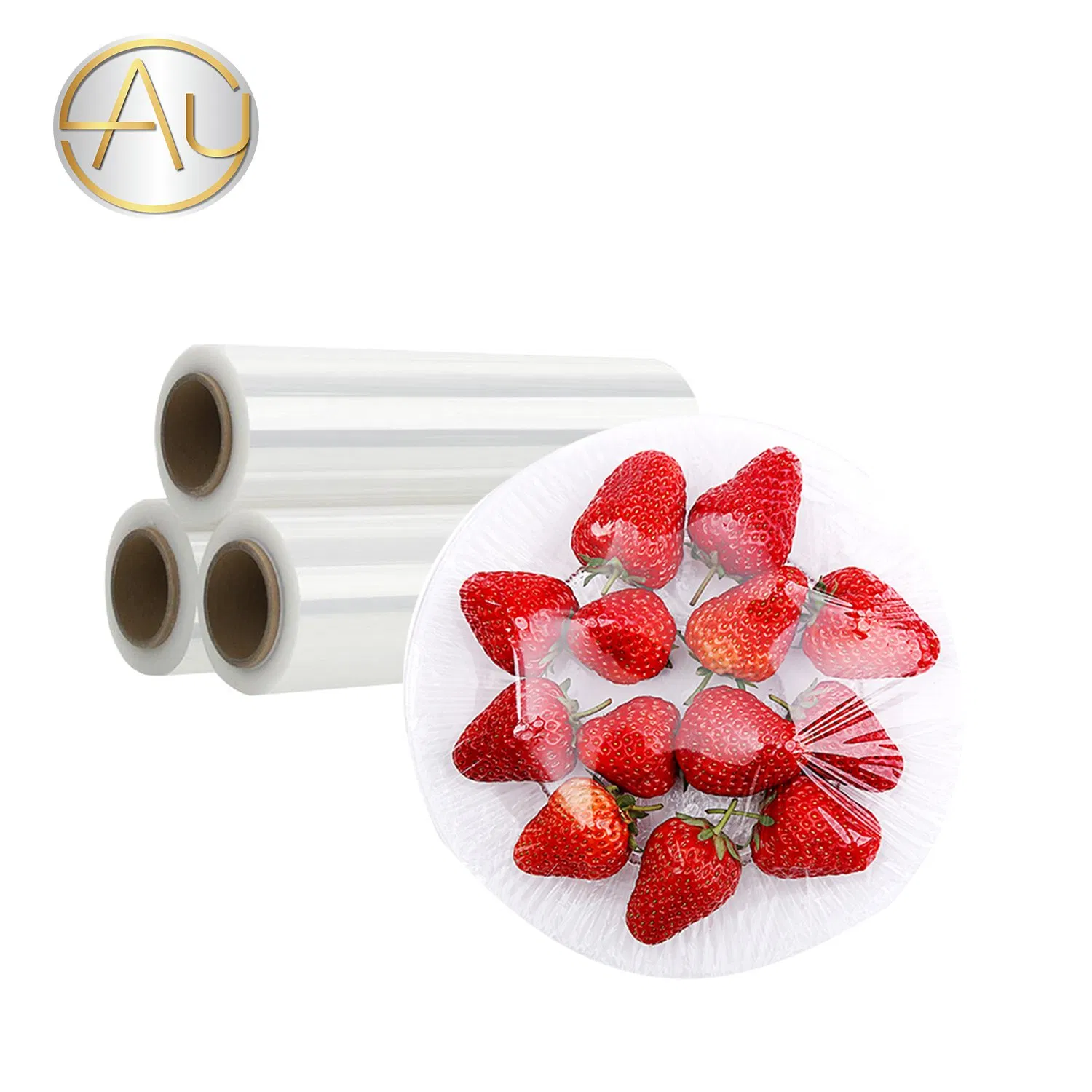 Food Wrapping Plastic PVC/PE Fresh Fruit Packaging Cling Film