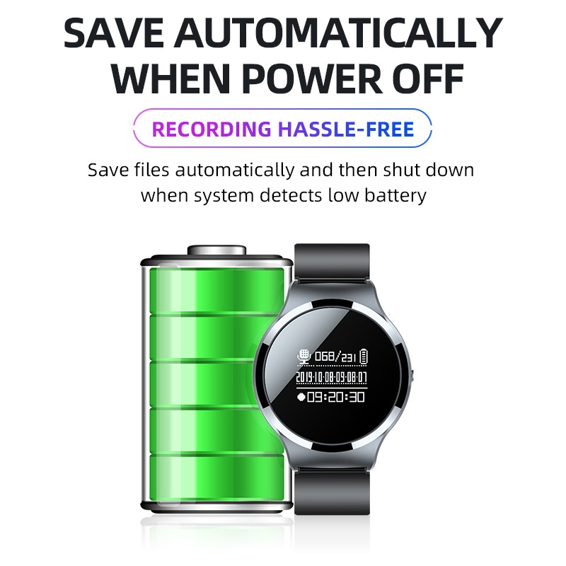 High Definition Noise Reduction Professional Recording Watch