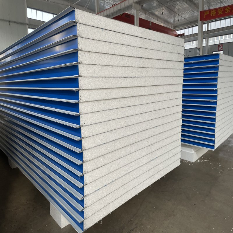 Polystyrene Cleaning Panel Enclosure System Clean Room Wall Decoration Color Coated Sheet Polystyrene Sandwich Wall Panel