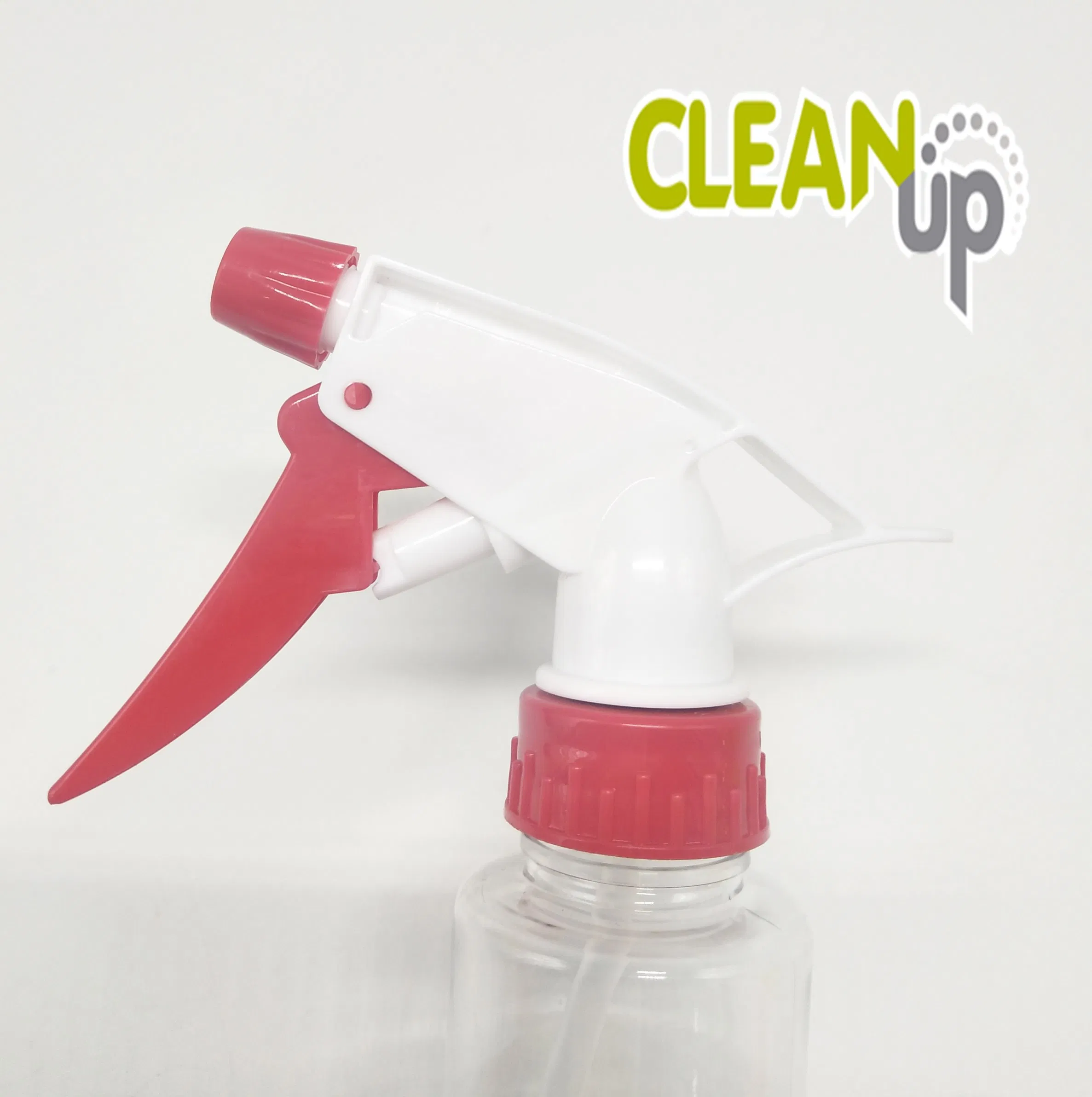 Clear Pet Bottle for Disinfectant with Trigger Sprayer