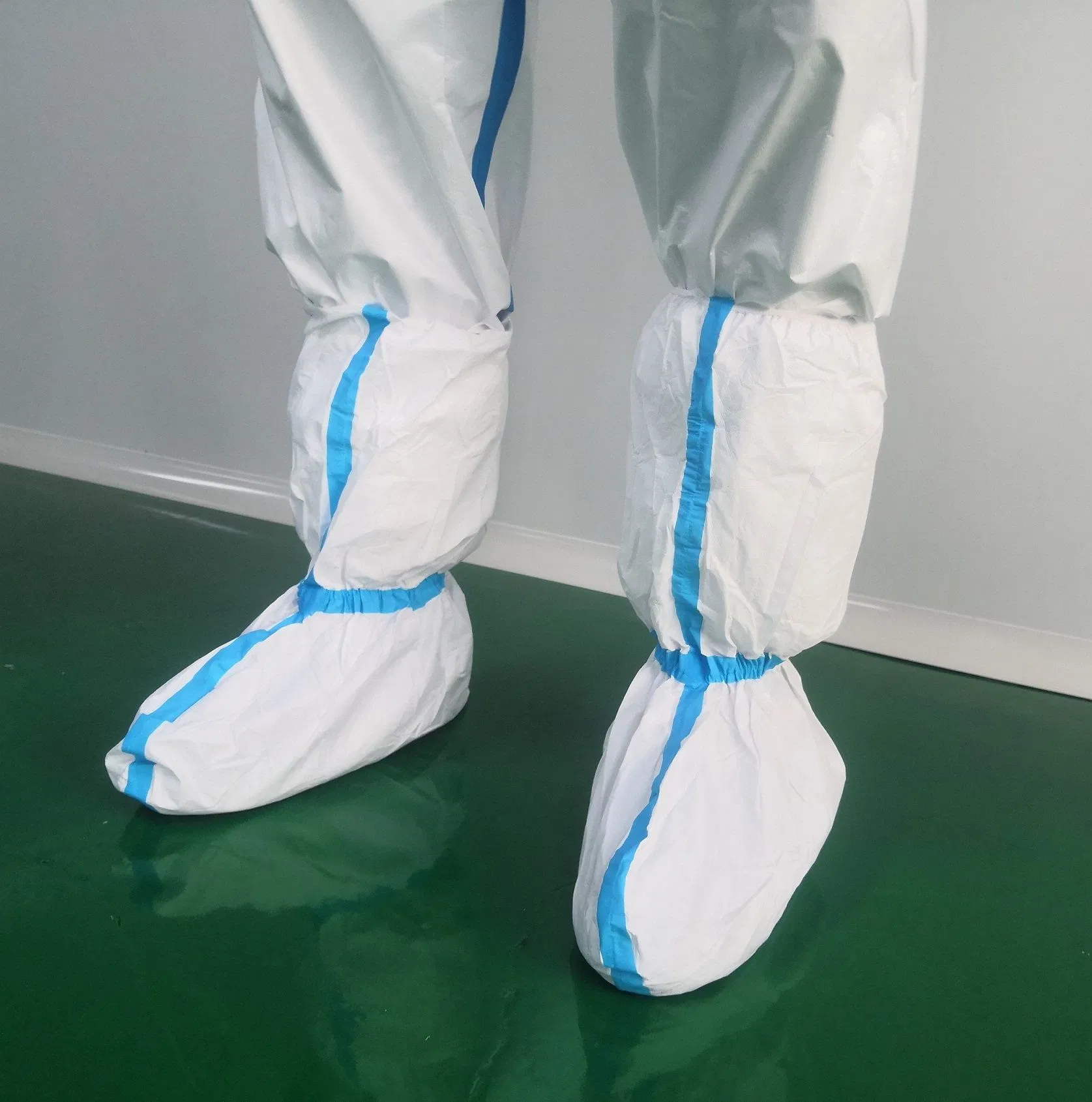 Wholesale OEM/ODM SMS PE White Waterproof Non-Skid Disposable Non Woven