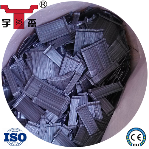 20kgs Dosage Endhooked Glued Steel Fiber for Concrete, Engineeting Project