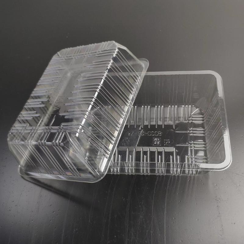 Take Away Disposable Plastic BOPS Sushi Box Black for Seafood Snack
